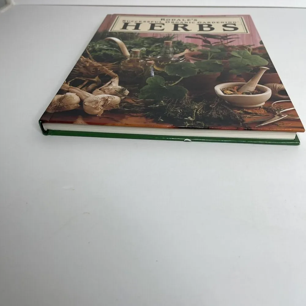 Rodales Successful Organic‎ Gardening Herbs 1993 Hardcover Book
